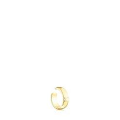 Earcuff con baño de oro 18 kt sobre plata TOUS Fellow