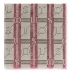 Foulard beige y rosa TOUS Legacy Jacquard