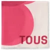Foulard fucsia TOUS Blurry Flower