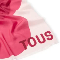 Foulard fucsia TOUS Blurry Flower