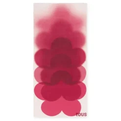 Foulard fucsia TOUS Blurry Flower