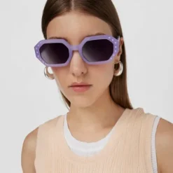 Gafas de sol Geometric lila