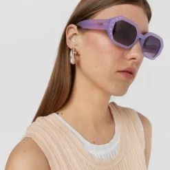 Gafas de sol Geometric lila