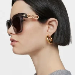 Gafas de sol grises TOUS Metal Logo