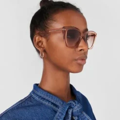 Gafas de sol Pale Square rosa