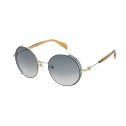 Gafas de sol Round Metal marrón