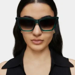 Gafas de sol verdes TOUS Logo Color Block