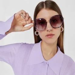 Gafas de sol Vyana Metal lila