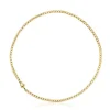 Gargantilla barbada con baño de oro 18 kt sobre plata TOUS MANIFESTO