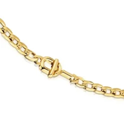 Gargantilla barbada con baño de oro 18 kt sobre plata TOUS MANIFESTO