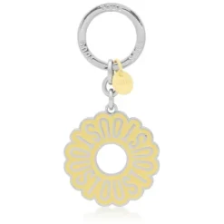 Llavero amarillo TOUS Circle Logo