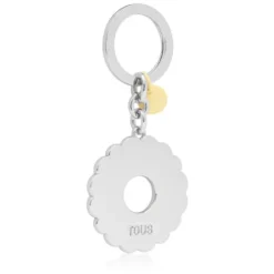 Llavero amarillo TOUS Circle Logo
