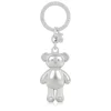 Llavero Oso Teddy Bear plateado