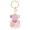 Llavero rosa TOUS Bear Faceted