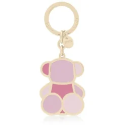 Llavero rosa TOUS Bear Faceted
