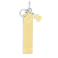 Llavero Webbing amarillo Bold Bear