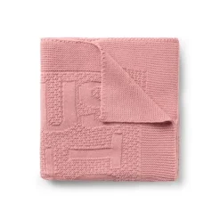 Manta de bebé Nilo logo TOUS rosa