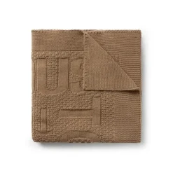 Manta de bebé Nilo logo TOUS beige