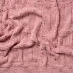 Manta de bebé Nilo logo TOUS rosa