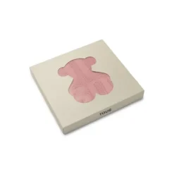 Manta de bebé Nilo logo TOUS rosa
