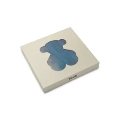 Manta de bebé Nilo logo TOUS azul