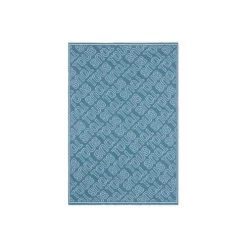 Manta de bebé reversible Nilo logo TOUS azul