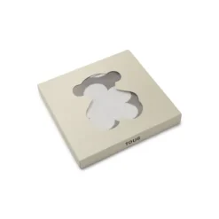 Manta de bebé reversible Nilo multi motivos gris