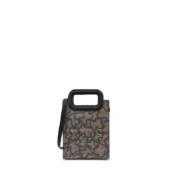 Mini bolso Pop negro Kaos Icon