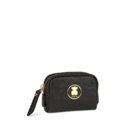 Monedero pequeño Sherton de Piel en color negro
