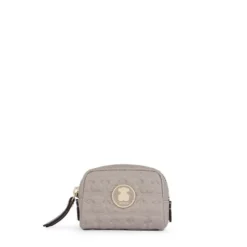 Monedero pequeño Sherton de Piel en color topo