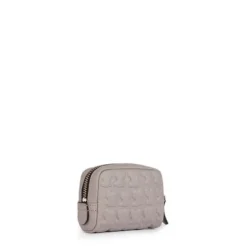 Monedero pequeño Sherton de Piel en color topo