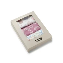 Muselina pack de 3 MMuse rosa