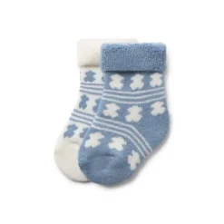 Pack de 2 pares de calcetines de bebé SSocks azul