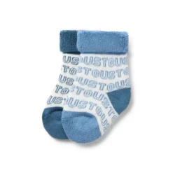 Pack de 2 pares de calcetines de bebé SSocks azul