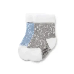 Pack de 2 pares de calcetines de bebé SSocks azul