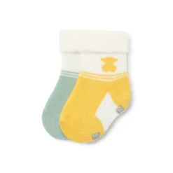 Pack de 2 pares de calcetines de bebé SSocks único
