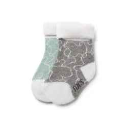 Pack de 2 pares de calcetines de bebé SSocks verde