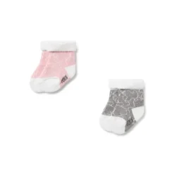 Pack de 2 pares de calcetines de bebé SSocks rosa