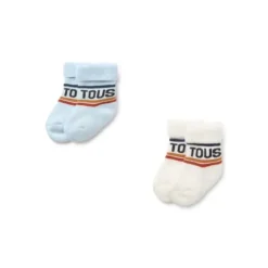 Pack de 2 pares de calcetines de bebé SSocks azul