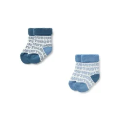 Pack de 2 pares de calcetines de bebé SSocks azul