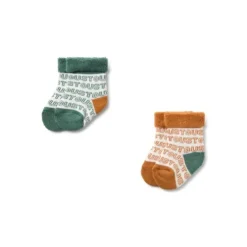 Pack de 2 pares de calcetines de bebé SSocks único