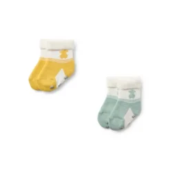 Pack de 2 pares de calcetines de bebé SSocks único