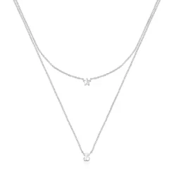 Pack de Collares oso-estrella de plata Mini Icons