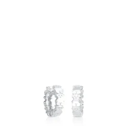 Pendientes aro de plata Puppies
