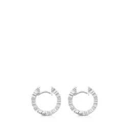 Pendientes aro de plata Puppies