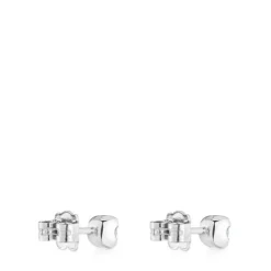 Pendientes cortos de platino con diamantes creados en laboratorio Les Classiques LGD