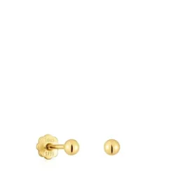 Pendientes de oro 3 mm Basics