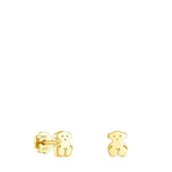Pendientes de oro amarillo Puppies