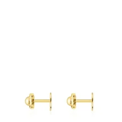 Pendientes de oro motivo oso 0,5cm. Baby TOUS