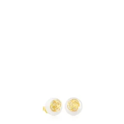 Pendientes de oro Rosa d'Abril